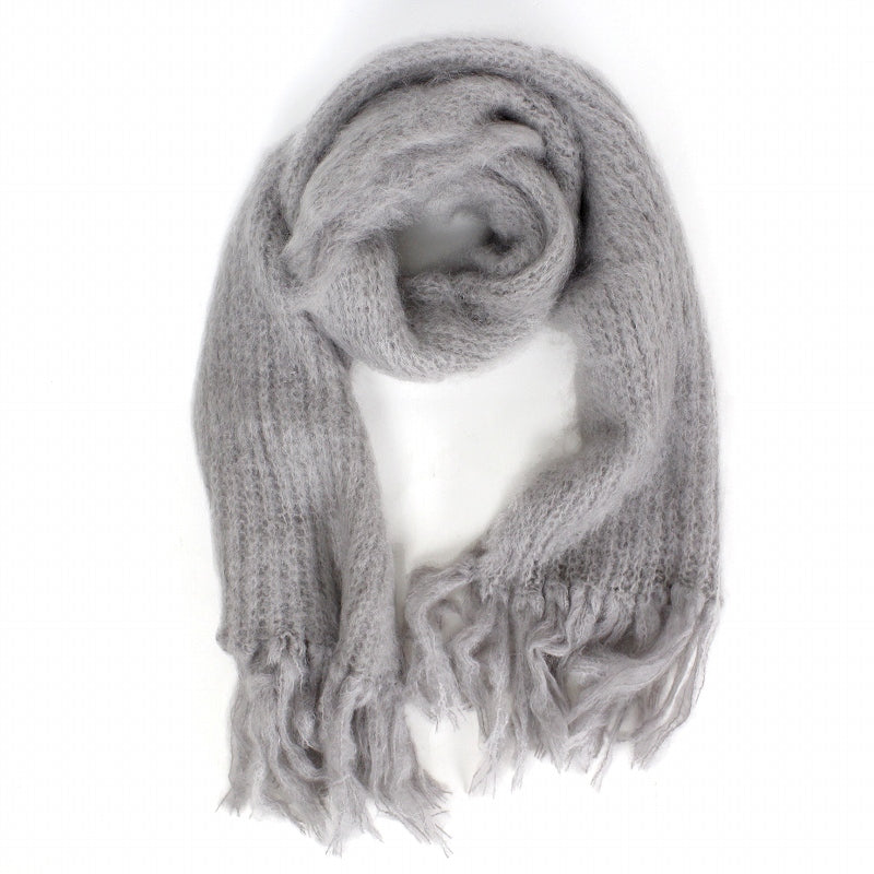 モヘアストール 35x160 タウペ 【La Mohair】 | マンゴロベ