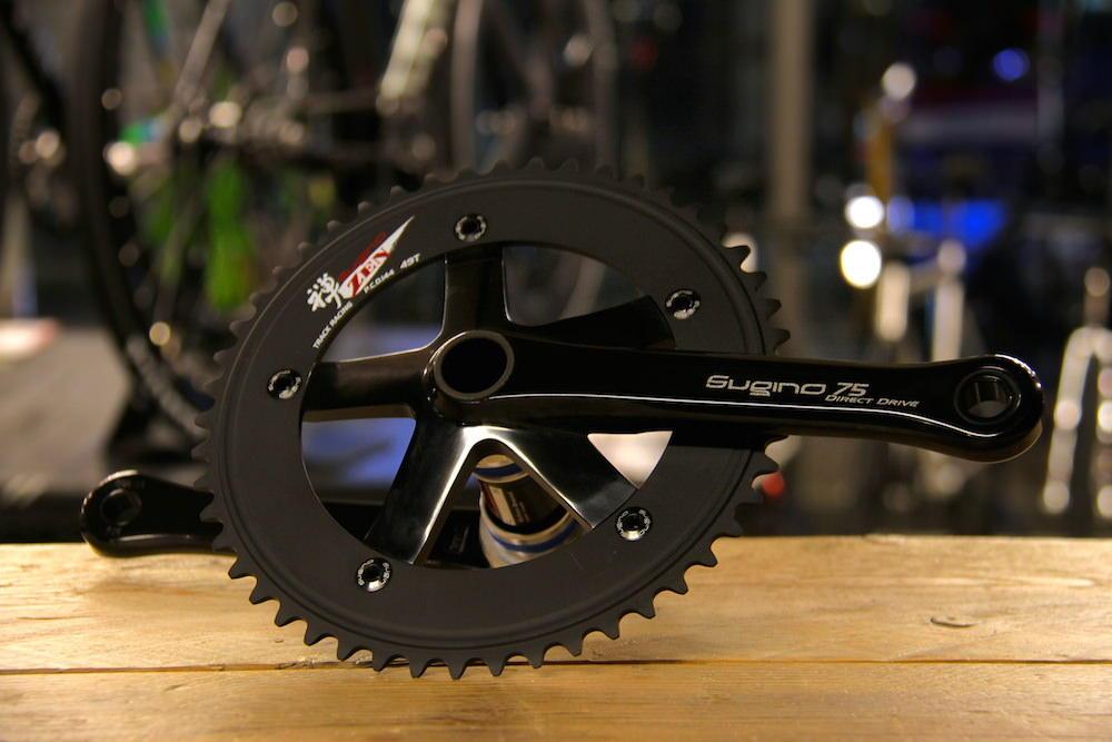 Sugino 75 DD S3ブラック 165mm ピストクランク界が震撼
