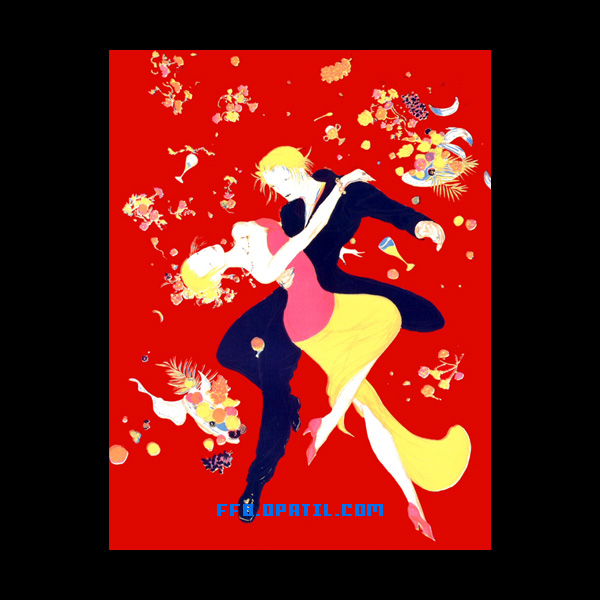 FF8 天野喜孝氏のコンセプトアート ／ ファイナルファンタジー8 完全