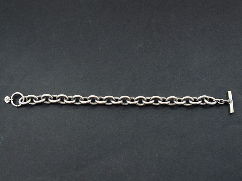 US 三軒茶屋 'T-Bar Chain Bracelet'ブレスレット シルバー アス 2000