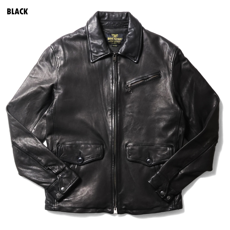 OFFICIAL限定】HOUSTON / ヒューストン 24UN007 LEATHER JACKET