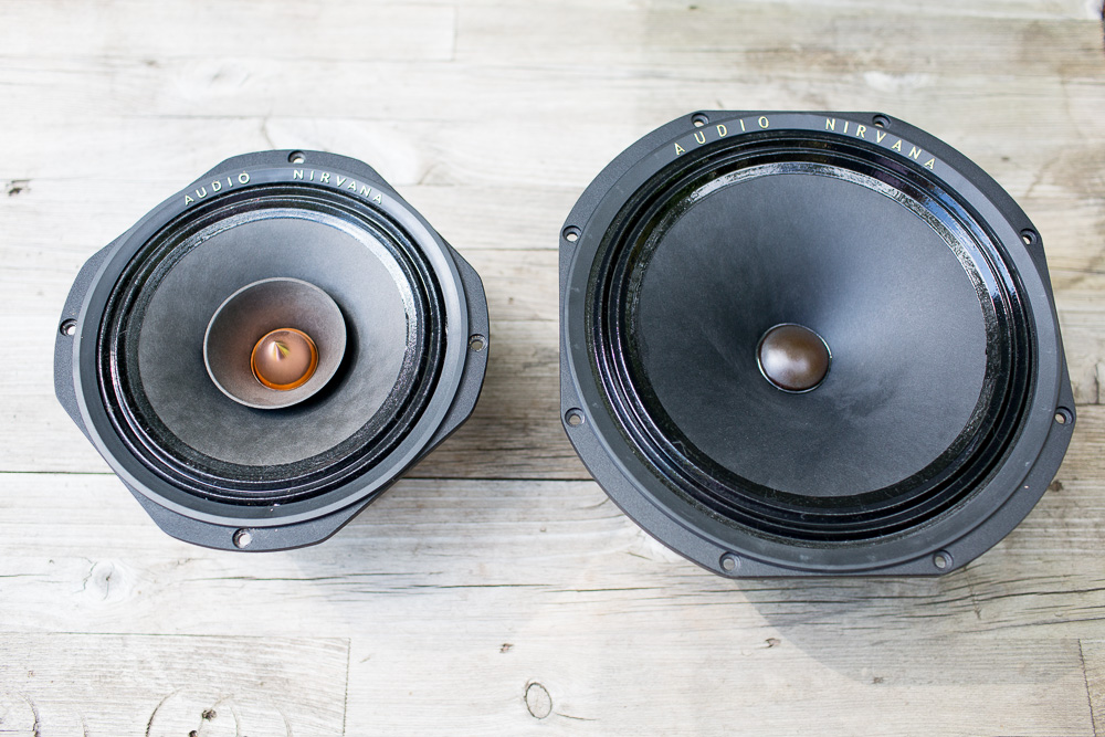 Glow in the Dark Audio - Audio Nirvana full range drivers