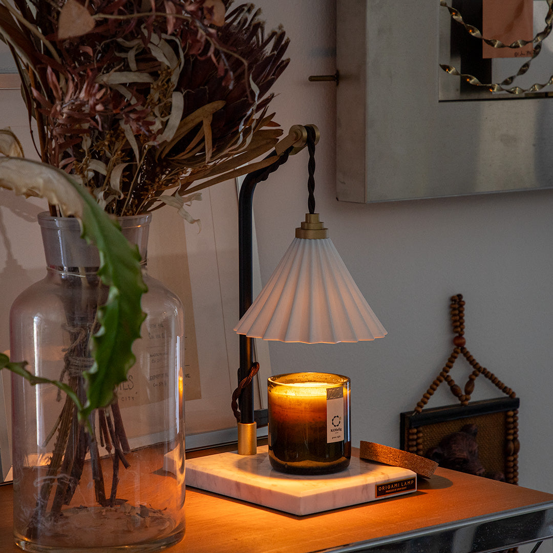 ORIGAMI LAMP CANDLE WARMER（オリガミランプ キャンドルウォーマー）