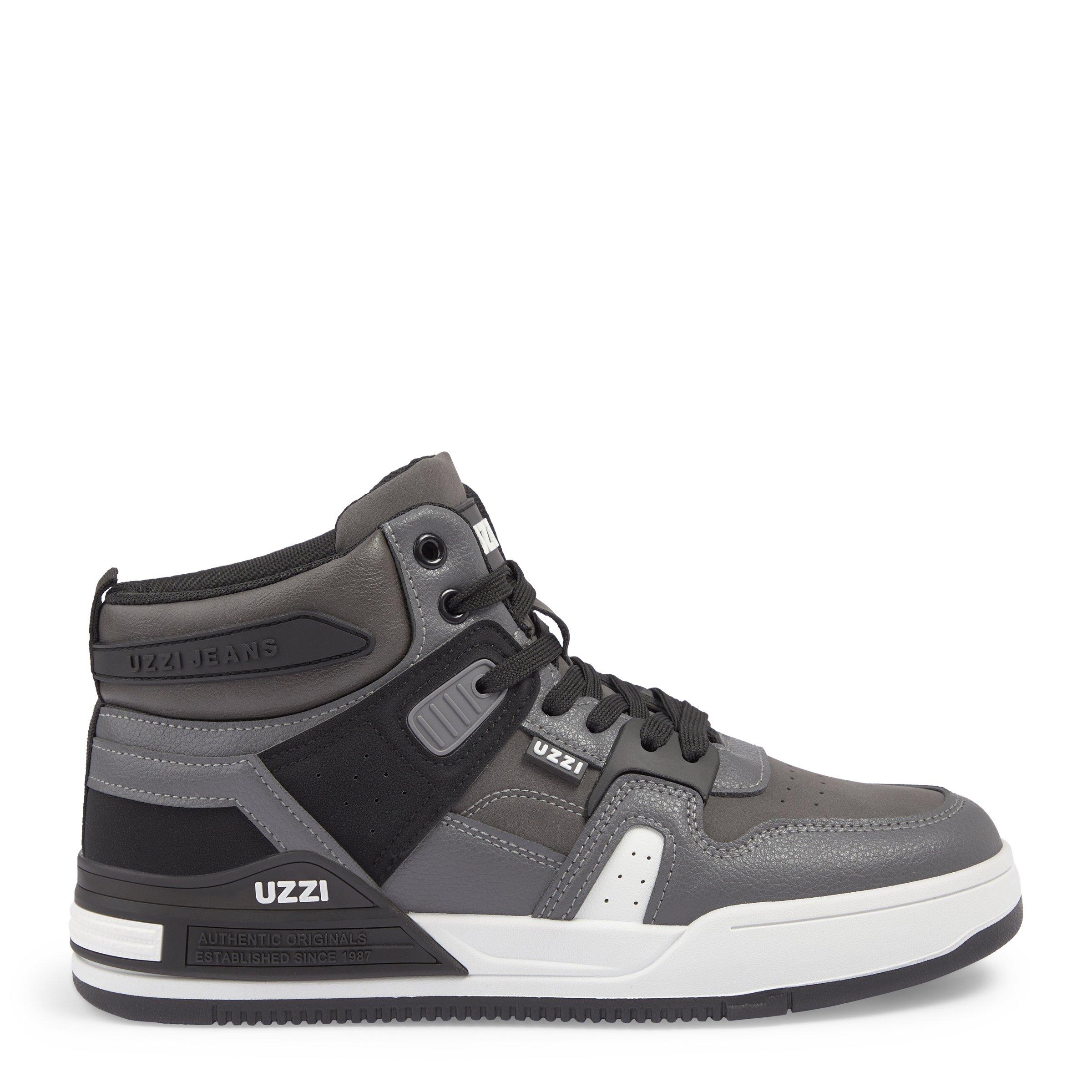 Grey Hi-top Sneakers (3231644) | UZZI