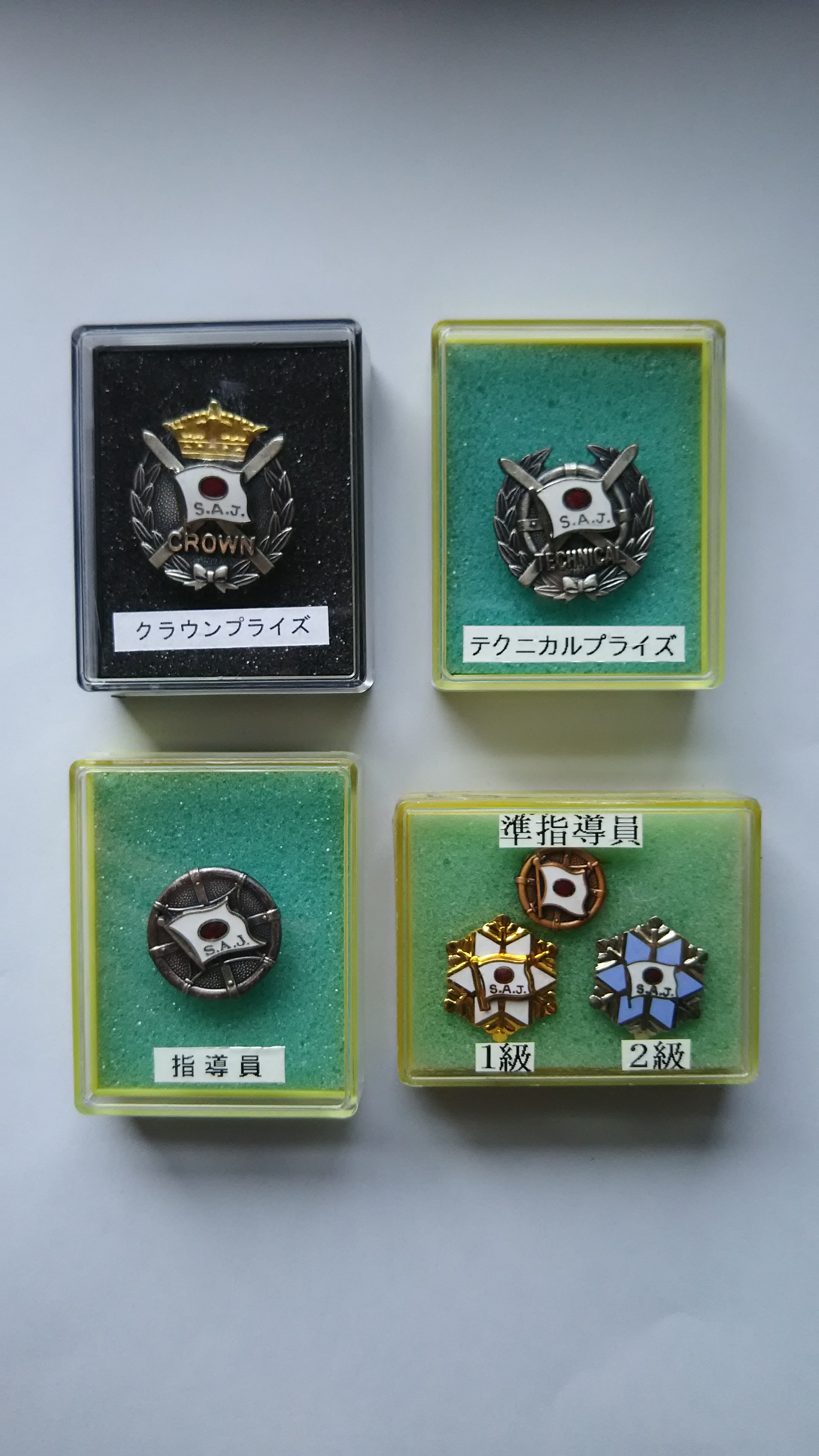 スキー検定 クラウンプライズ ピンバッジ スキー検定 クラウンプライズ