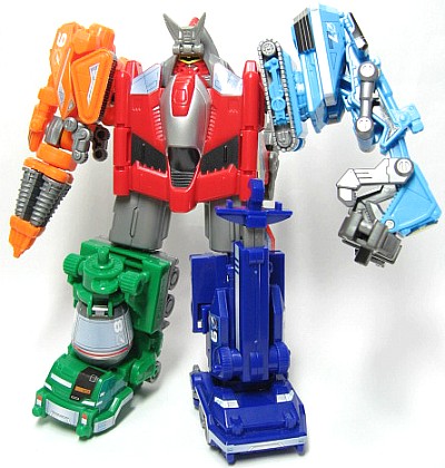 ボウケンジャーロボシリーズ（ミニプラ） 轟轟合体 アルティメットダイ