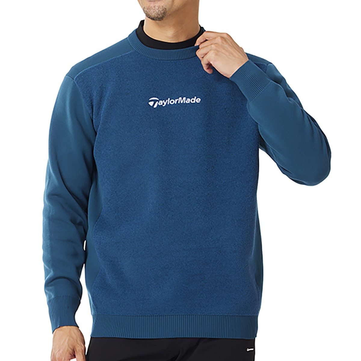 ストレッチ ダブルフェイスセーター(中間着(セーター、トレーナー