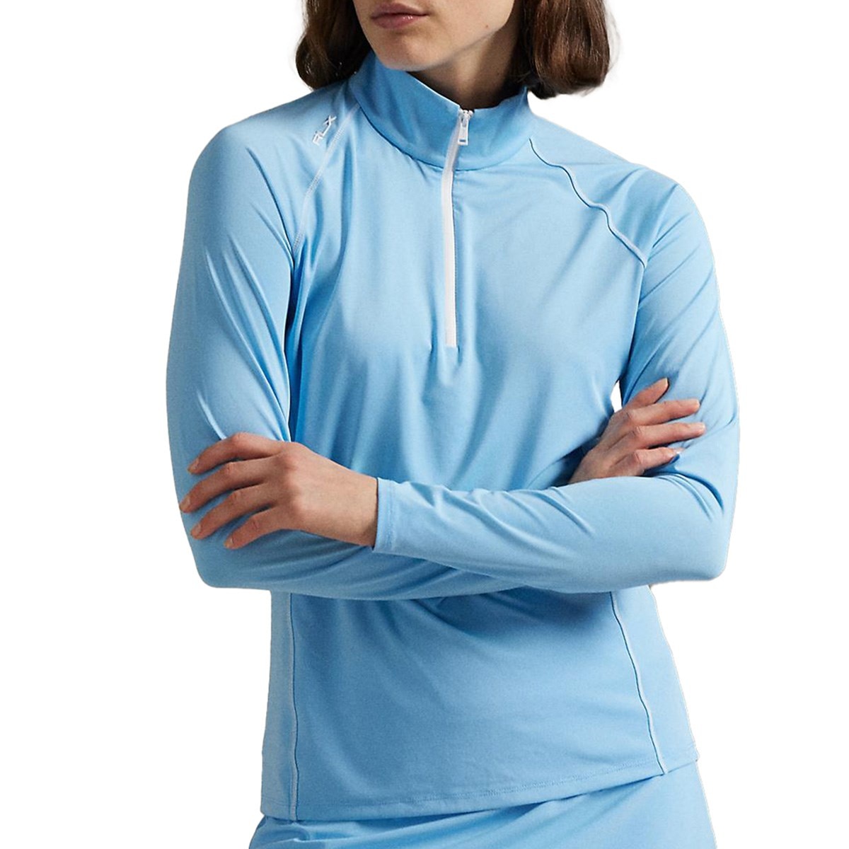 RLX ストレッチジャージー クォータージッププルオーバー レディス