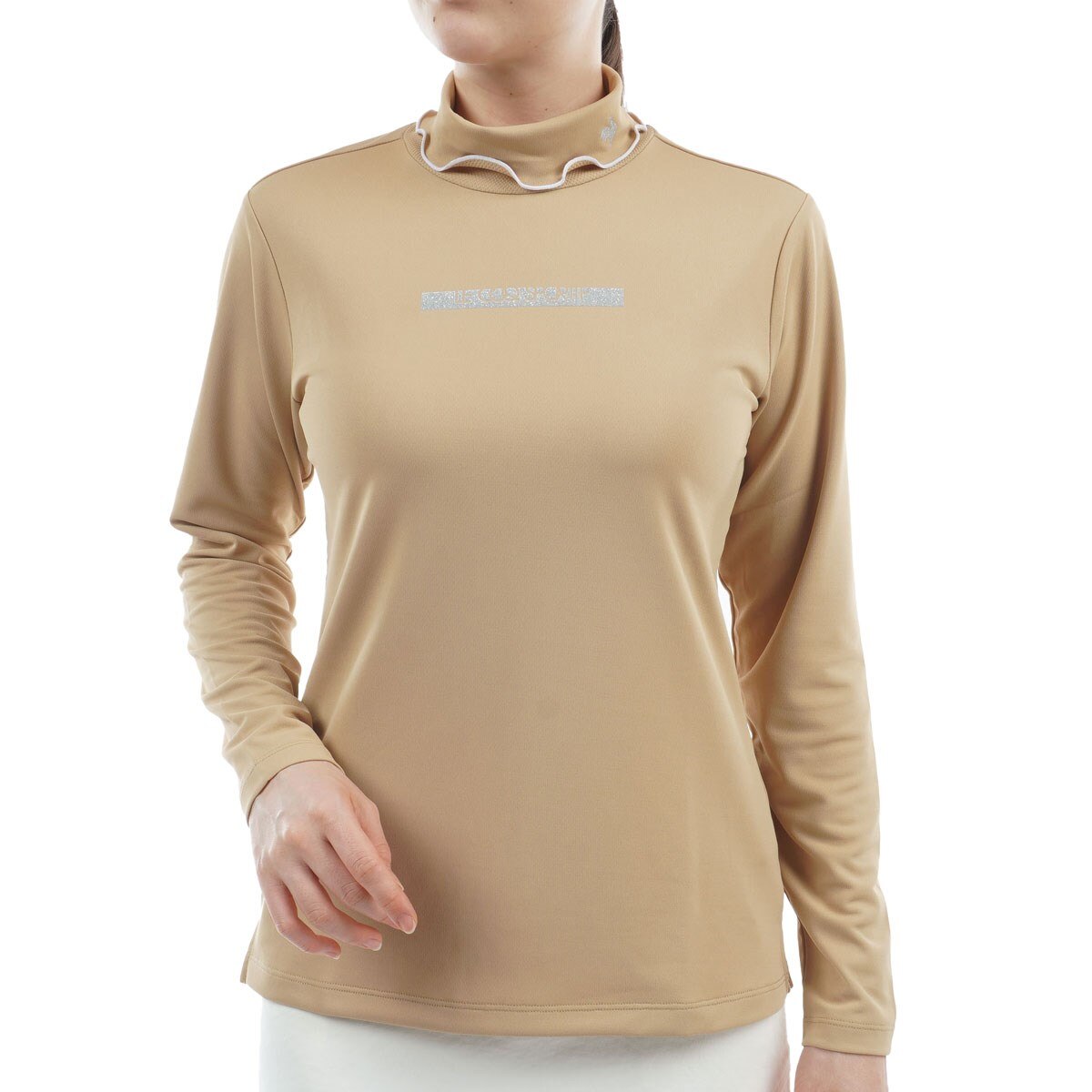 ストレッチ モックネック長袖シャツ レディス(長袖シャツ・ポロシャツ