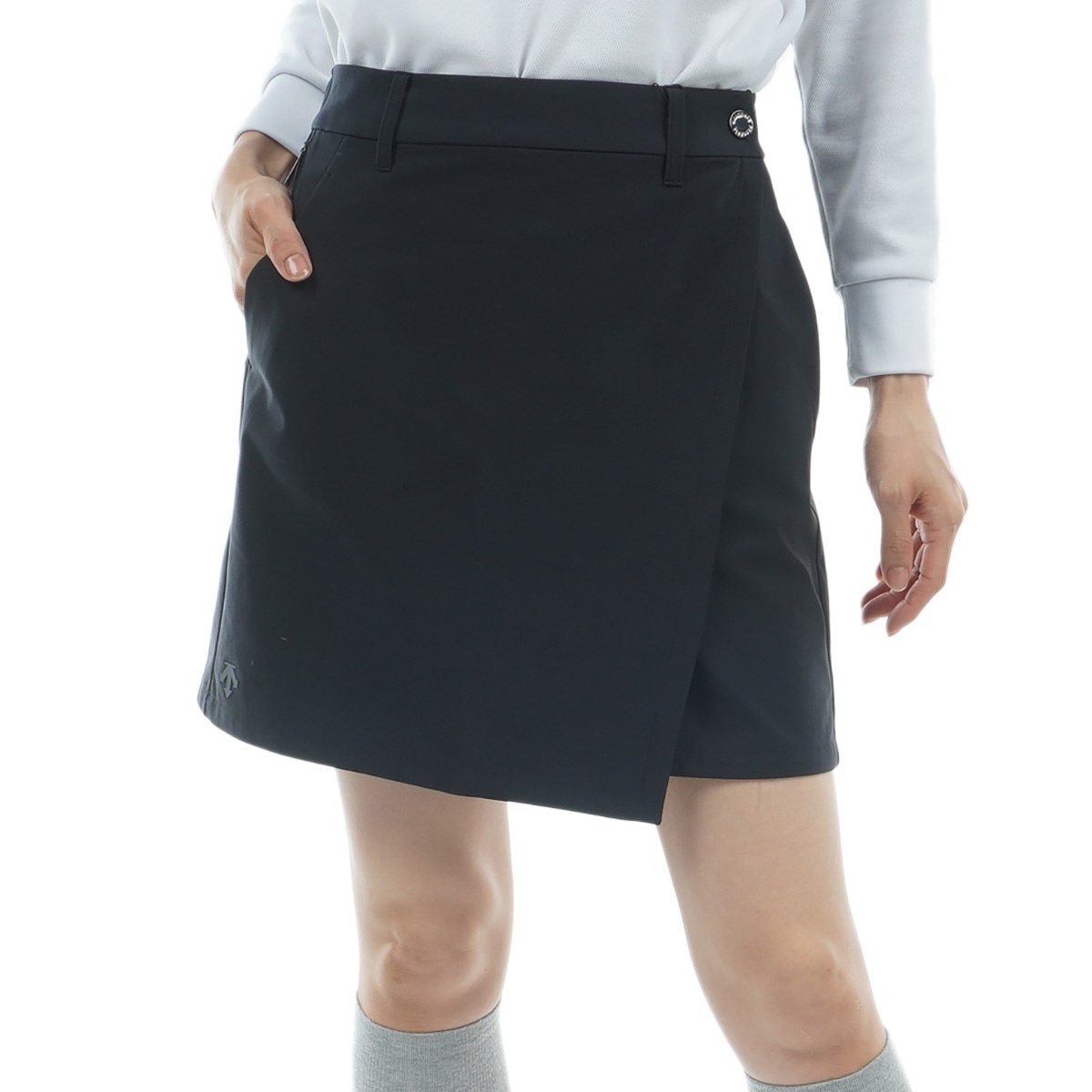 ストレッチ 撥水 耐久 防風ラップスカート レディス(スカート
