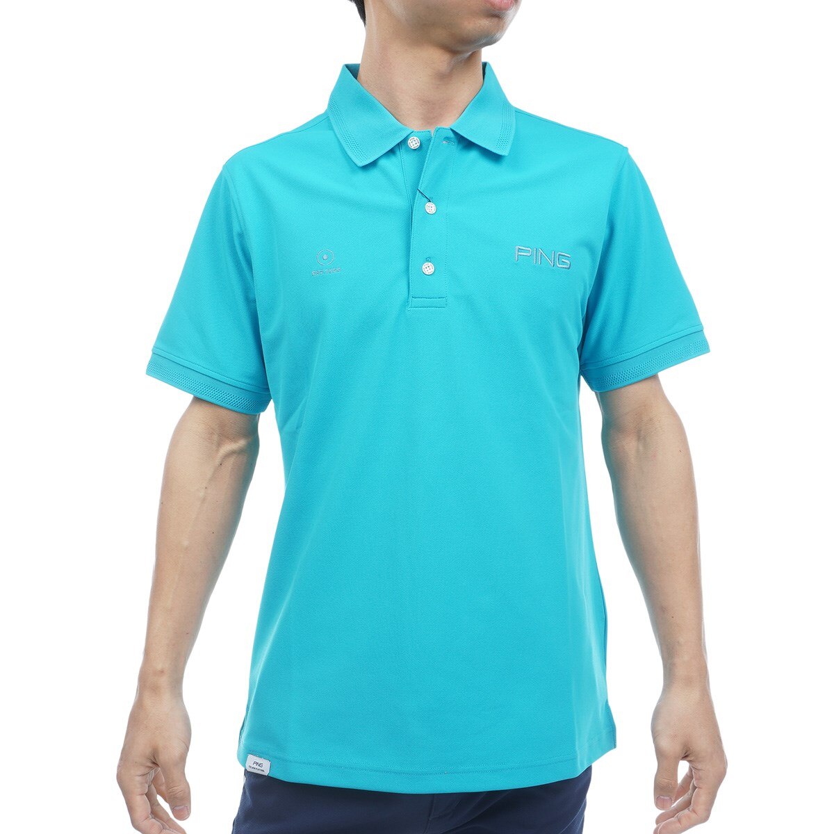 レイブロック半袖ポロシャツ(半袖シャツ・ポロシャツ)|PING(ピン