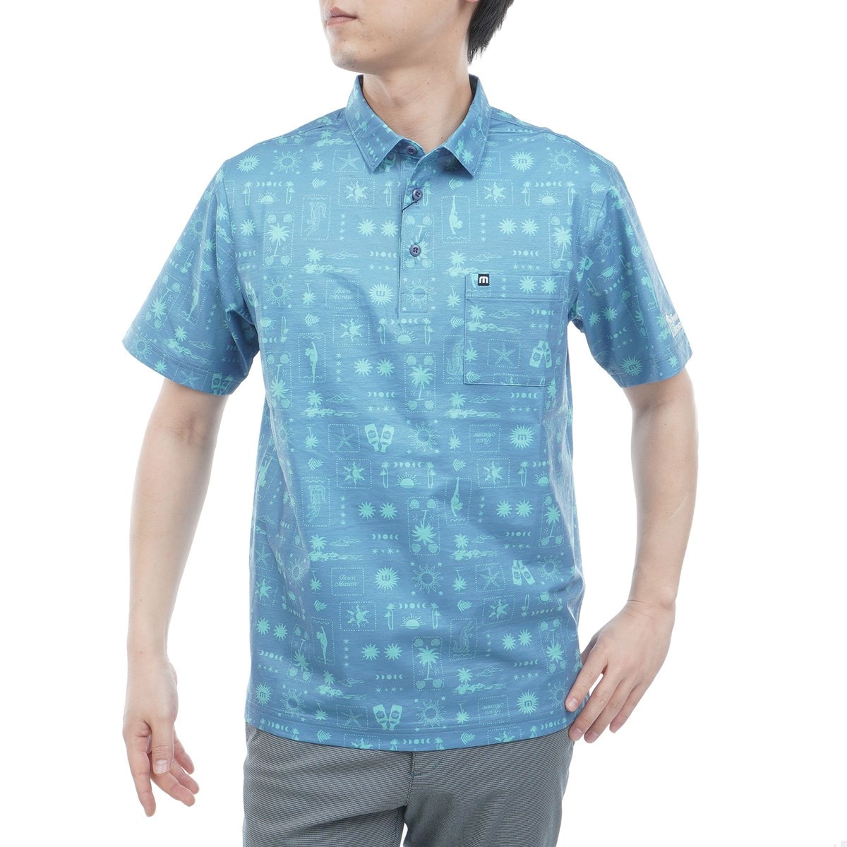 ビーチプリント半袖ポロシャツ(半袖シャツ・ポロシャツ)|Travis Mathew