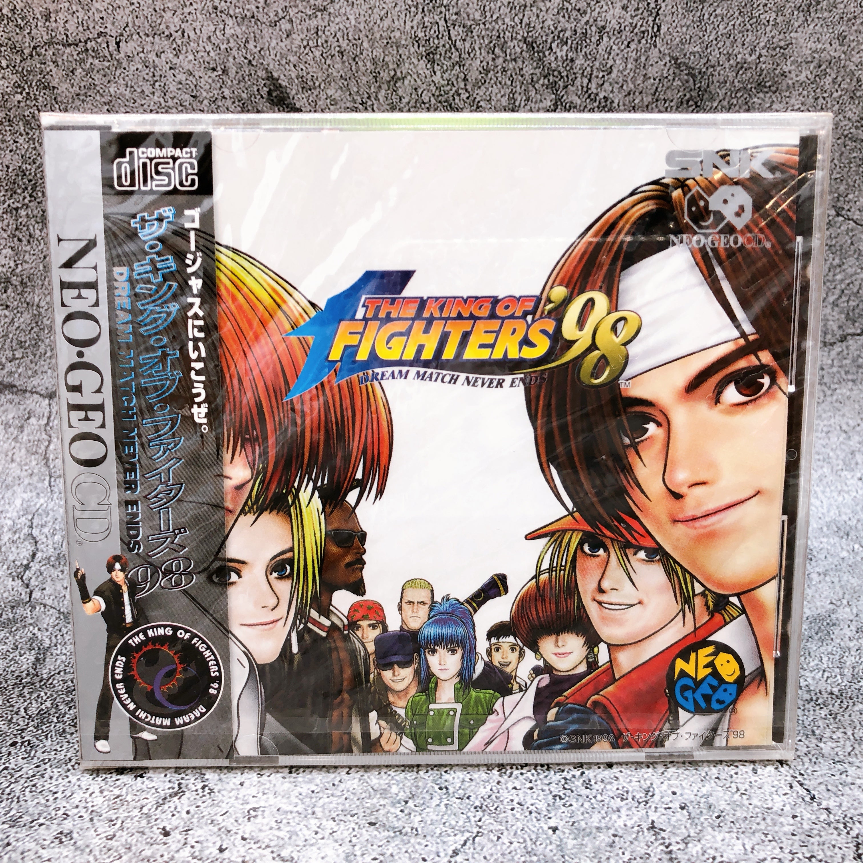 Neo Geo CD The King Of Fighters 98 SNK KOF Fighting Game Japan Sealed