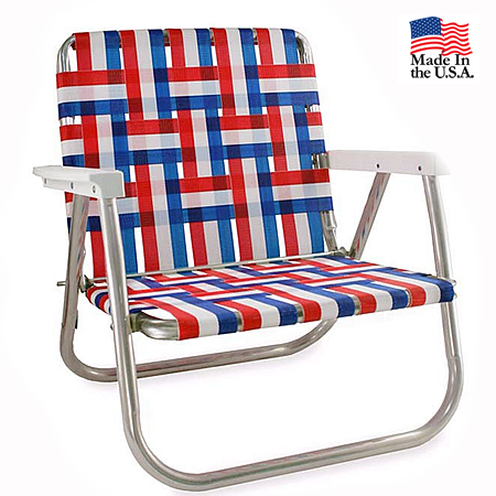 ローンチェア ローバック ビーチチェア オールドグローリー / LAWN