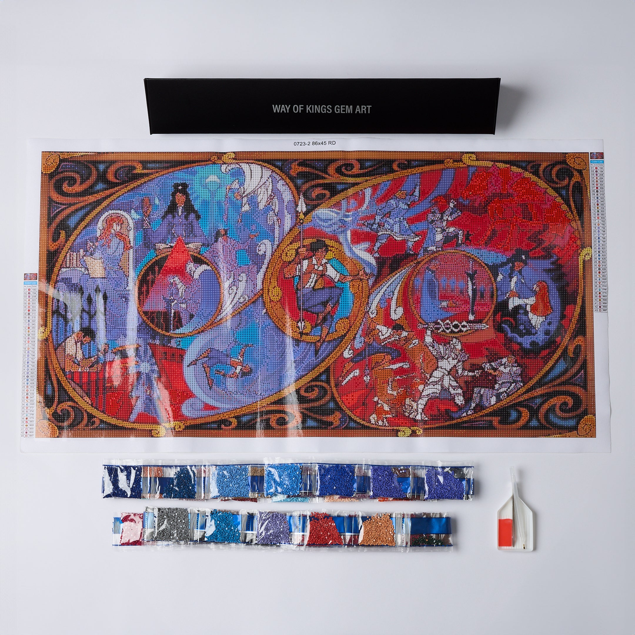 Way of Kings Stained Glass Gem Art – Dragonsteel Books