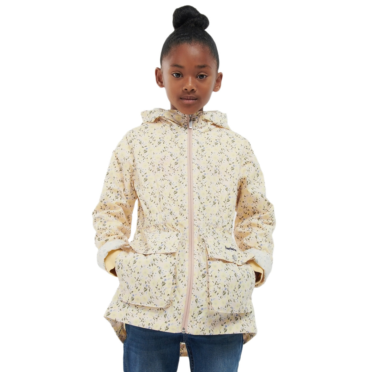 Barbour Girl's Printed Maar Showerproof Poncho | Farm House Tack