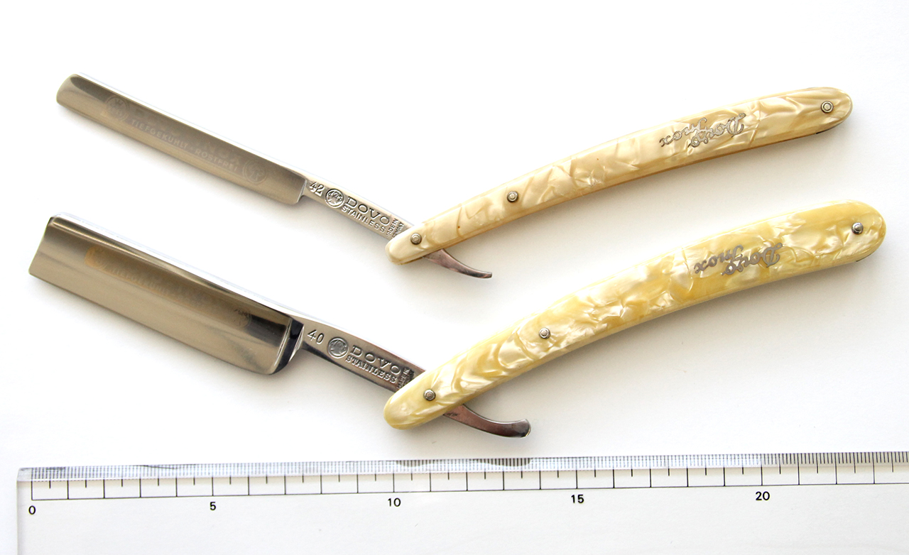 本レザー・日本剃刀使用のこだわりシェービング、大田区蒲田の神田理髪