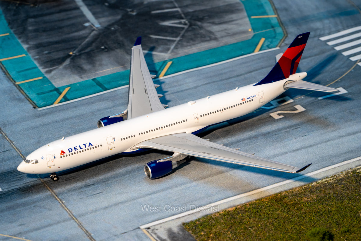 October Release Gemini Jets Delta Airbus A330-300 N829NW – West
