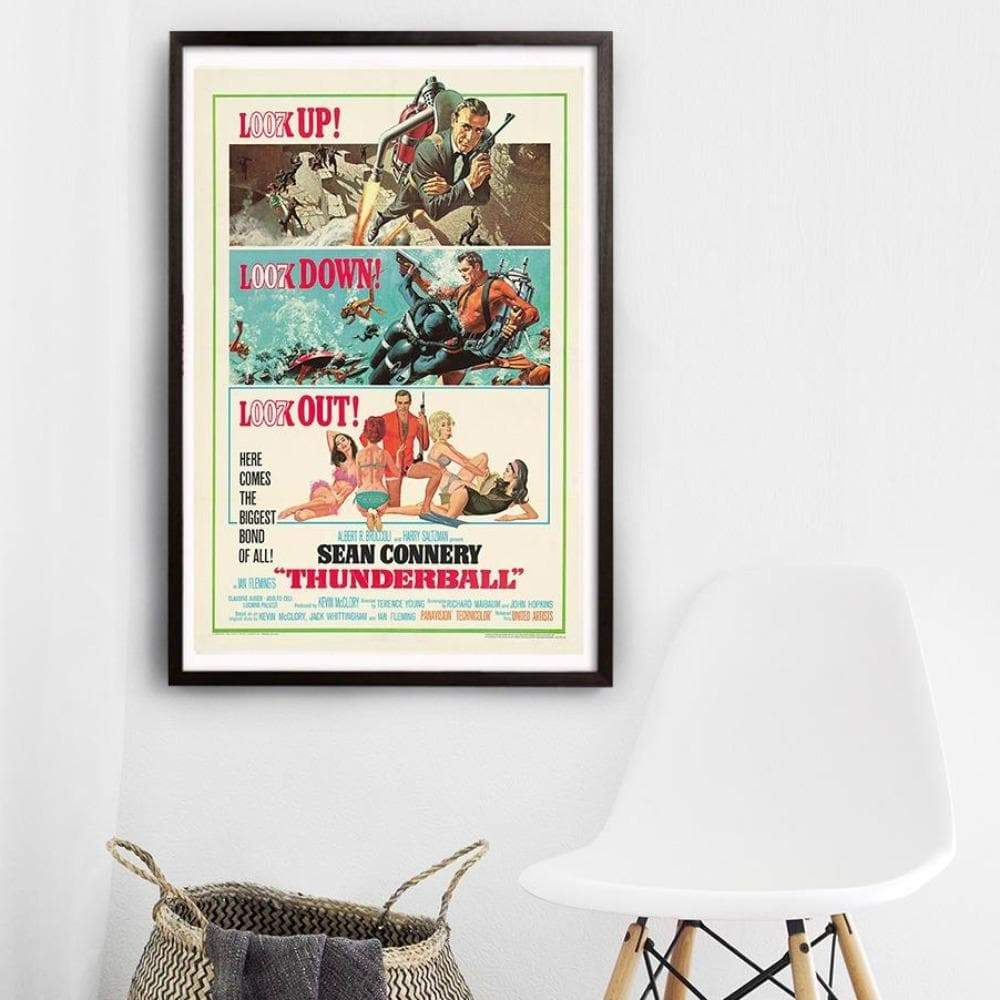 James Bond Thunderball Art Print - Numbered Edition | 007Store
