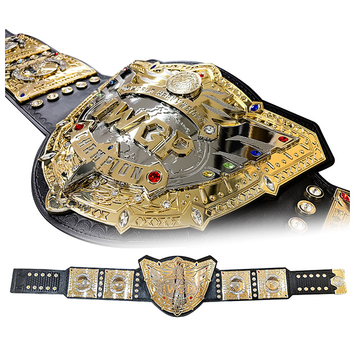 新日本プロレスIWGP世界ヘビー級王座レプリカベルト｜News