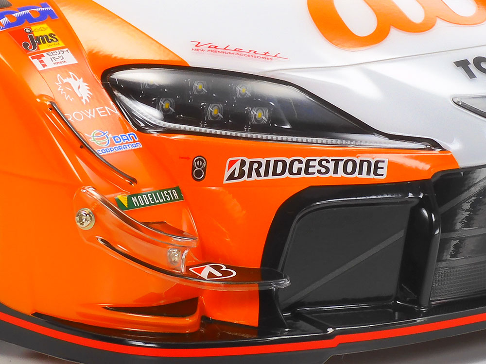 タミヤ AUスープラ 1/10 ボディ tt-02 tt-01 スーパーgt 1/10RC au