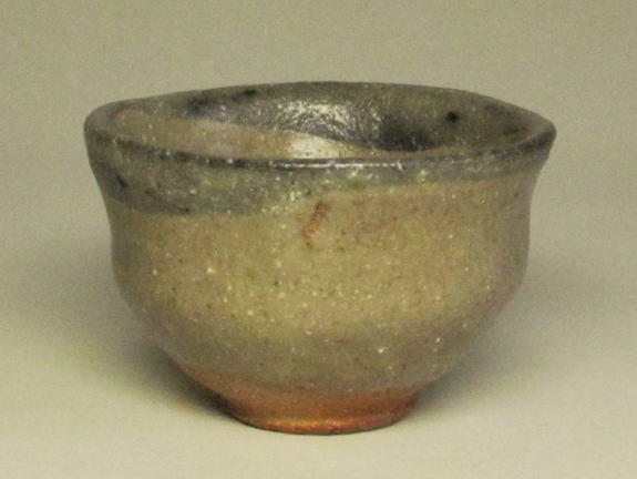 唐津焼 皮鯨ぐい呑み 中里重利 三玄窯 8＃M/X2683 唐津焼 中里重利