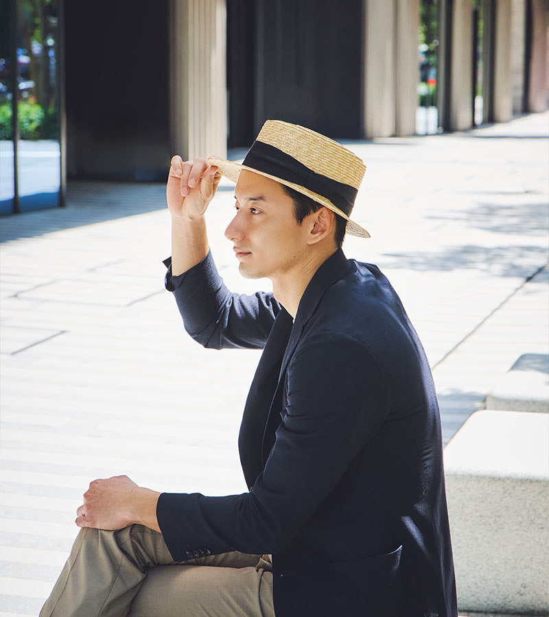 田中帽子店Malo（マーロ）ニューポークパイハット 紳士用帽子 田中帽子