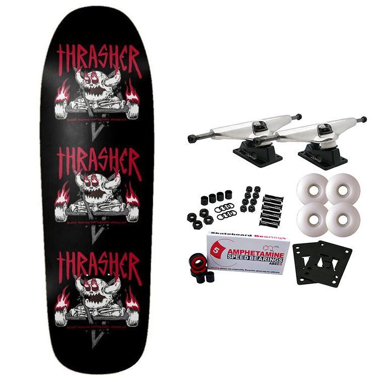Toy Machine Skateboard Complete Thrasher Monster Gram 9.5