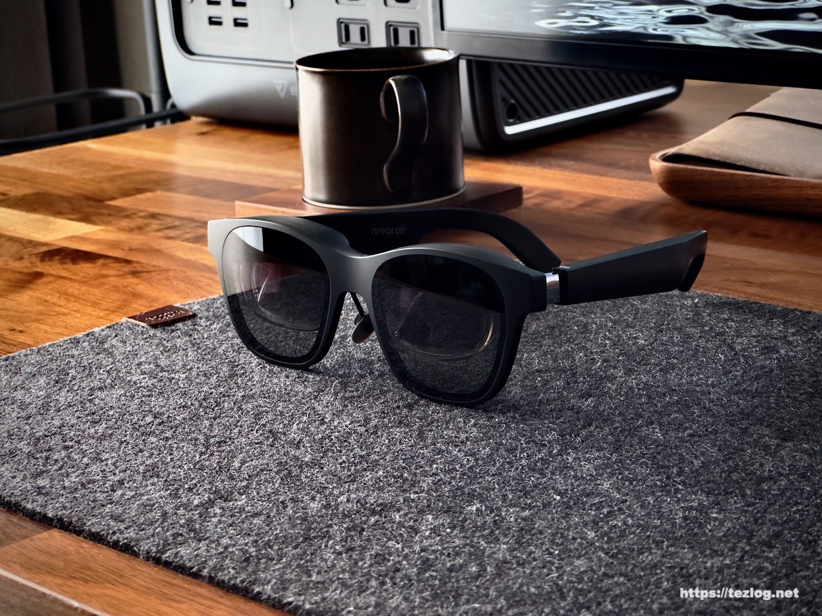 XREAL Air (NREAL Air) レビュー。気軽に使える・持ち運べるARグラス