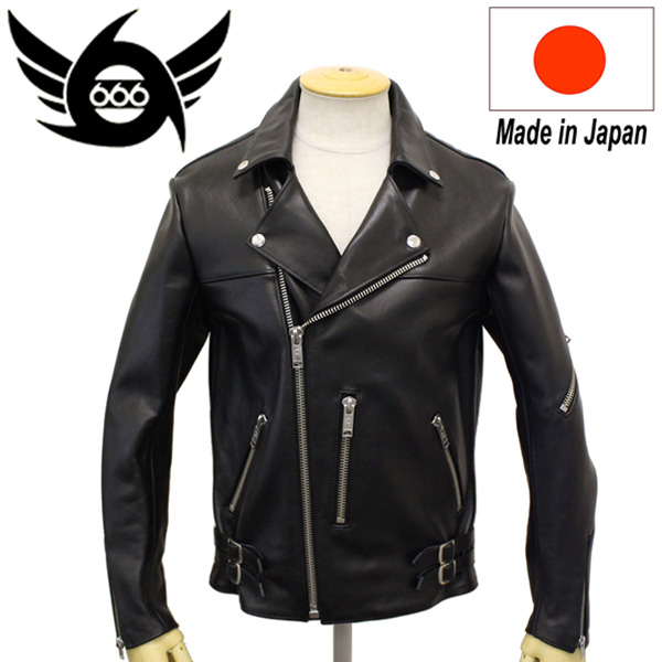 正規取扱店 666 LJM-12TF TIGHT FIT 70'S PUNK STYLE LEATHER JACKET