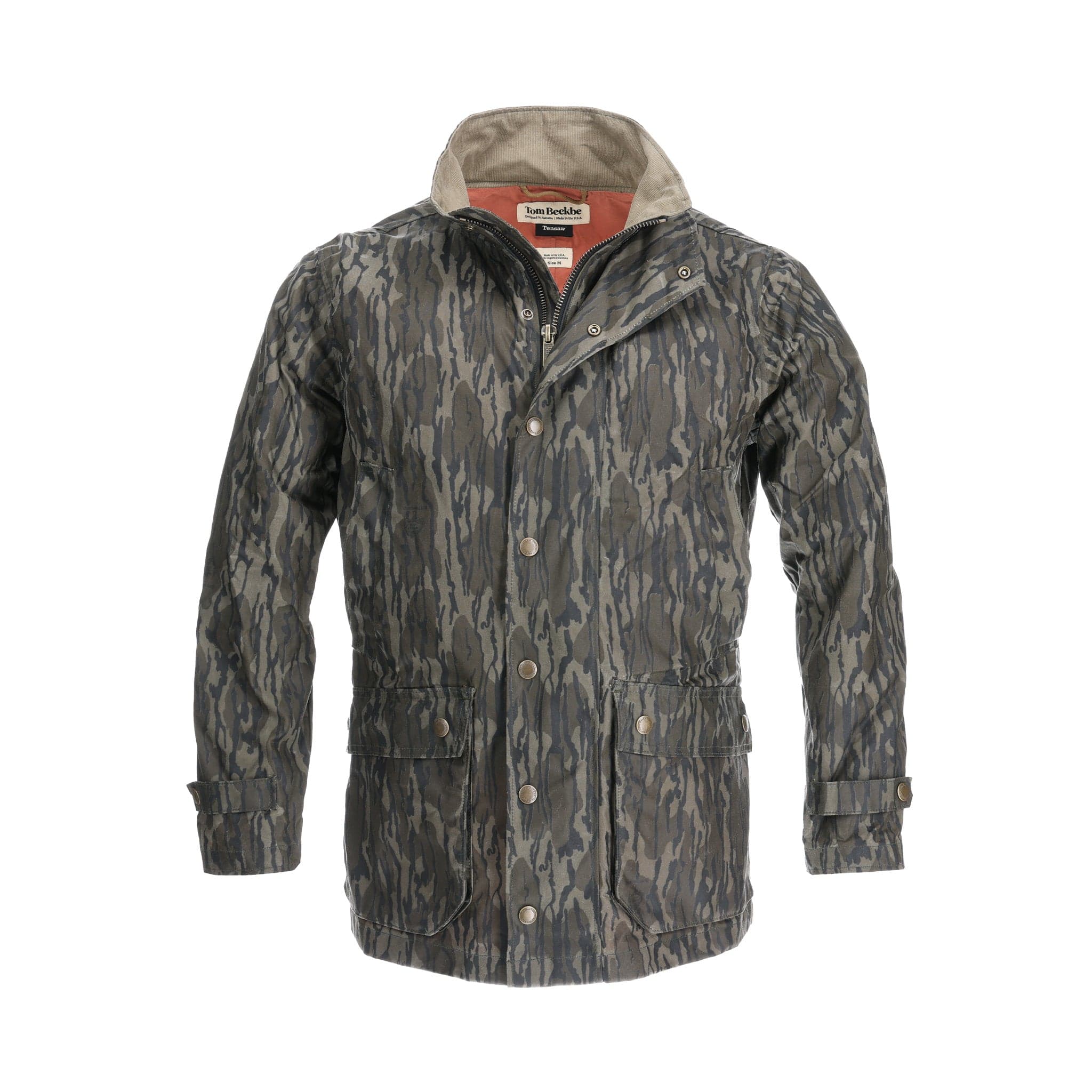 Waxed Canvas Tensaw Jacket in Mossy Oak Original Bottomland – Tom