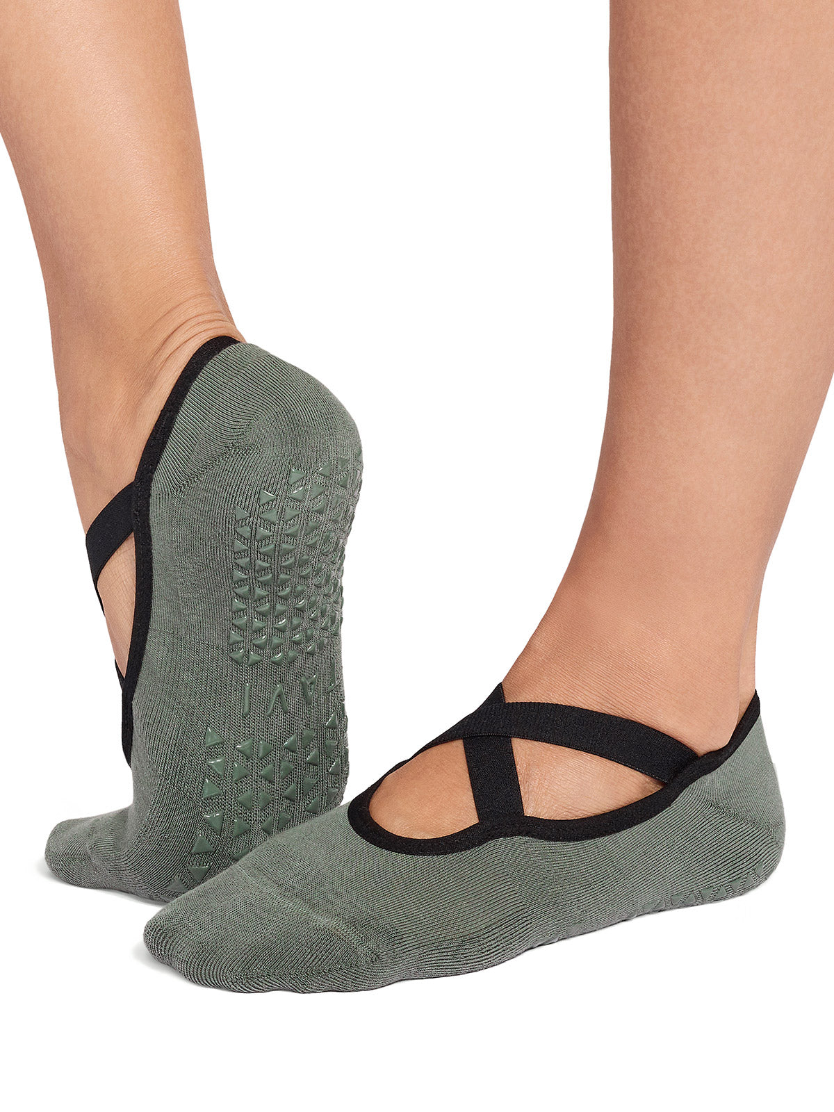 TAVI] ピラティス 靴下 クロエ グリップ ソックス ／ ヨガ 滑り止め付