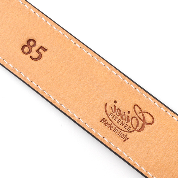 東京ヒマワリ / シセイ(Cisei) レザー バックル ベルト ネイビー(NAVY)