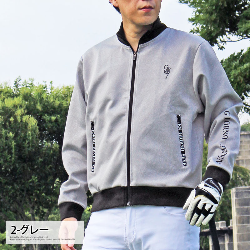 GIORNO SEVEN ジョルノセブン ゴルフジャケット メンズ ゴルフウェア