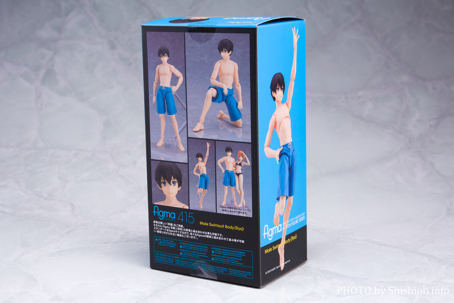 レビュー】 figma 415 水着男性body（リョウ）