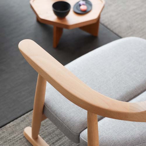 楽天市場】飛騨家具 HIDA 飛騨産業 低座 座椅子 国産家具 無垢