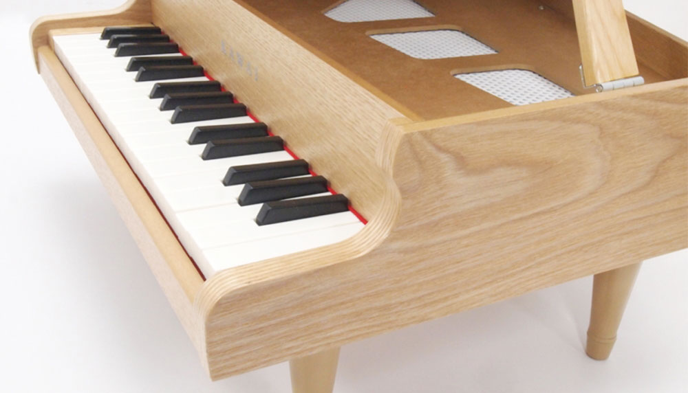 楽天市場】カワイ ミニピアノ ナチュラル：1144 グランドピアノ(木目