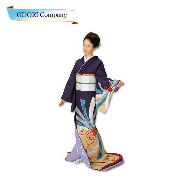 楽天市場】踊り 着物 裾引き 芸者着 仕立上がり ポリエステル 日本舞踊