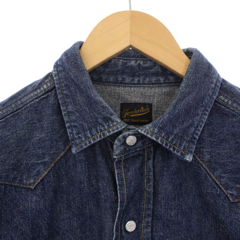 楽天市場】【中古】テンダーロイン TENDERLOIN ウエスタンシャツ