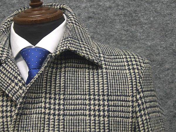 楽天市場】英国生地 [Harris Tweed]ハリスツイード ステンカラーコート