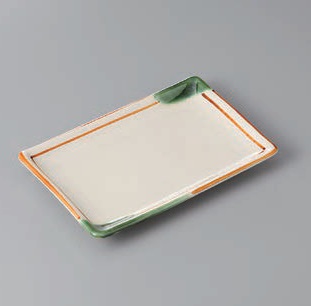 楽天市場】織部 長角皿の通販