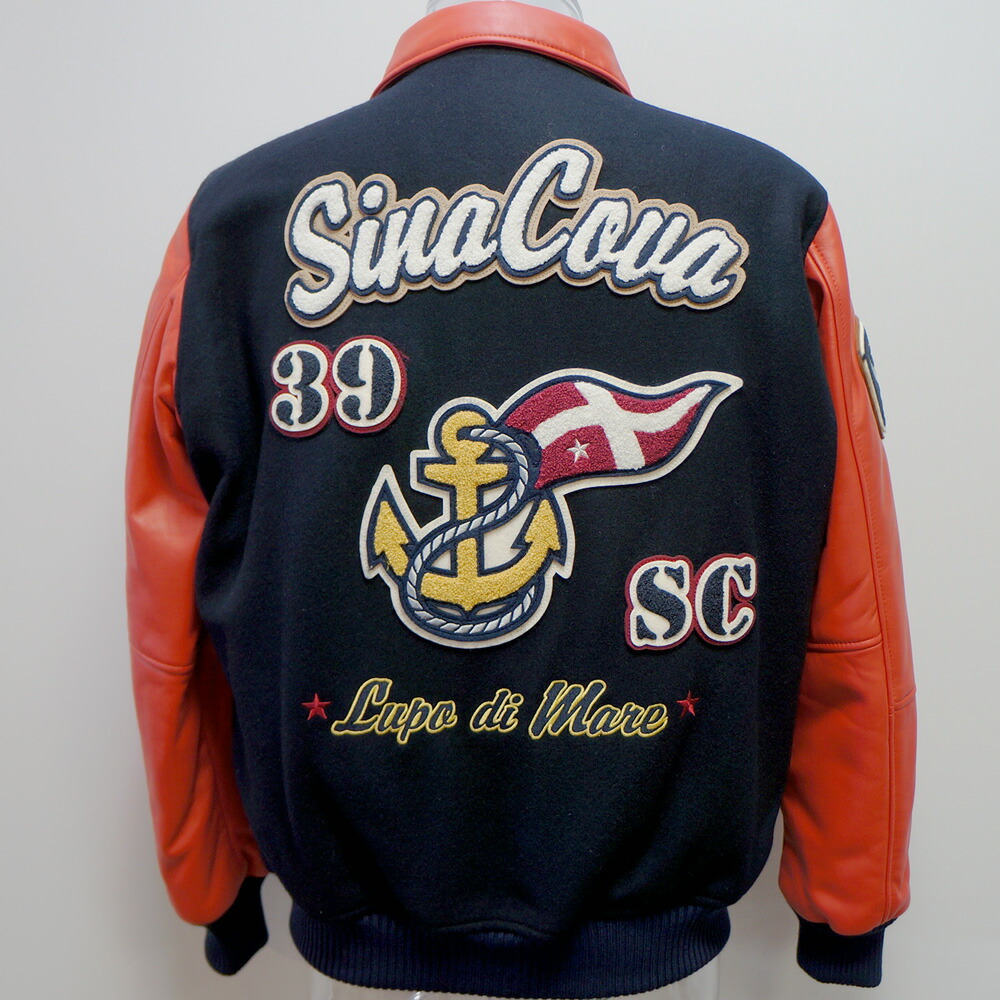 楽天市場】(SALE)シナコバ・22 秋冬 AW 新作・羊革使い スタジャン(L