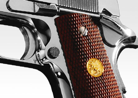 楽天市場】ガスブローバック コルト ガバメント シリーズ70 ニッケル