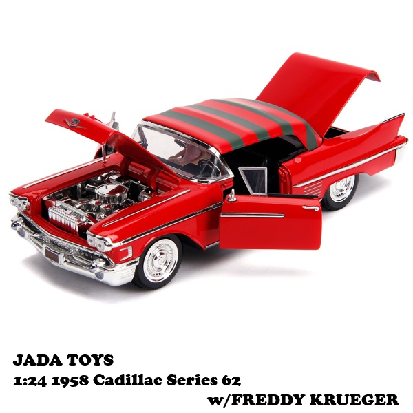 楽天市場】エルム街の悪夢 ミニカー 1/24 フレディ フィギュア 付き