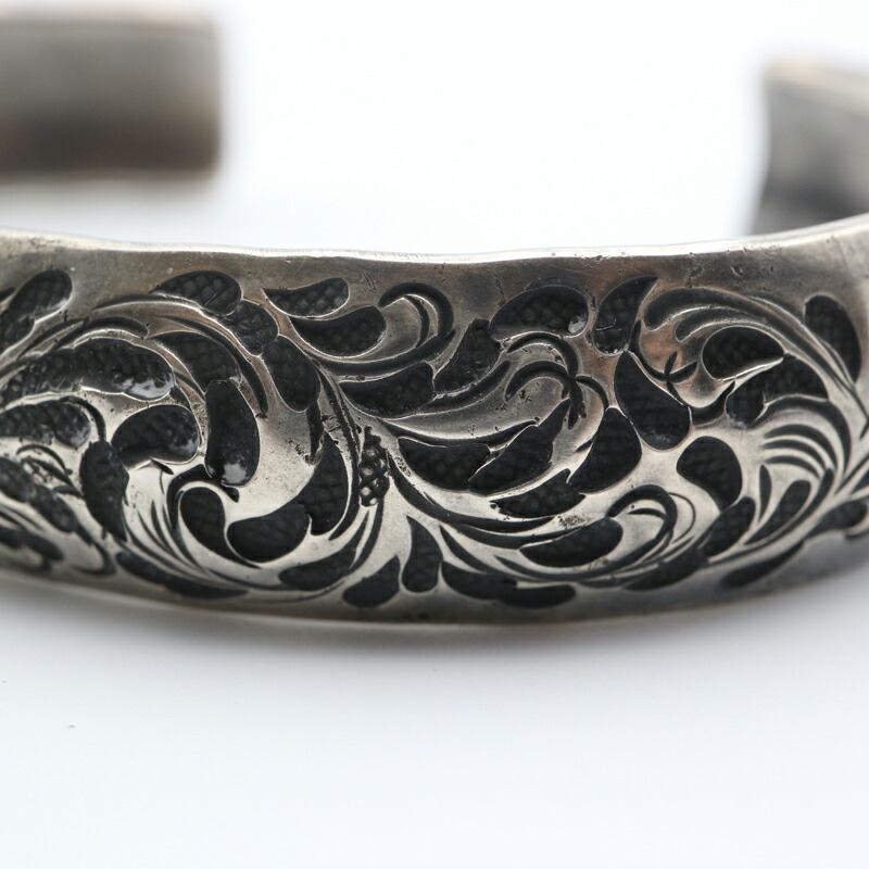 一点物ゴローズgro'sオールドOLD唐草ブレス エンド掘り太陽 一点物