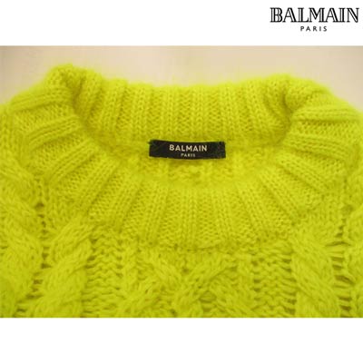 楽天市場】バルマン BALMAIN メンズ トップス ニット セーター ネオン