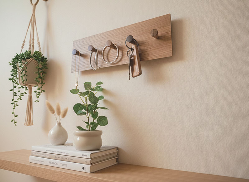 楽天市場】キーフック 壁掛け おしゃれ 鍵掛け かっこいい カギ掛け