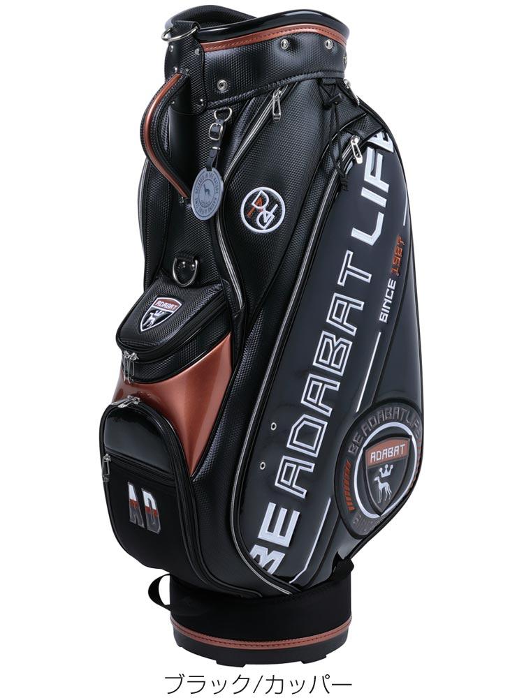 楽天市場】アダバット キャディバッグ スタイリッシュコアモデル