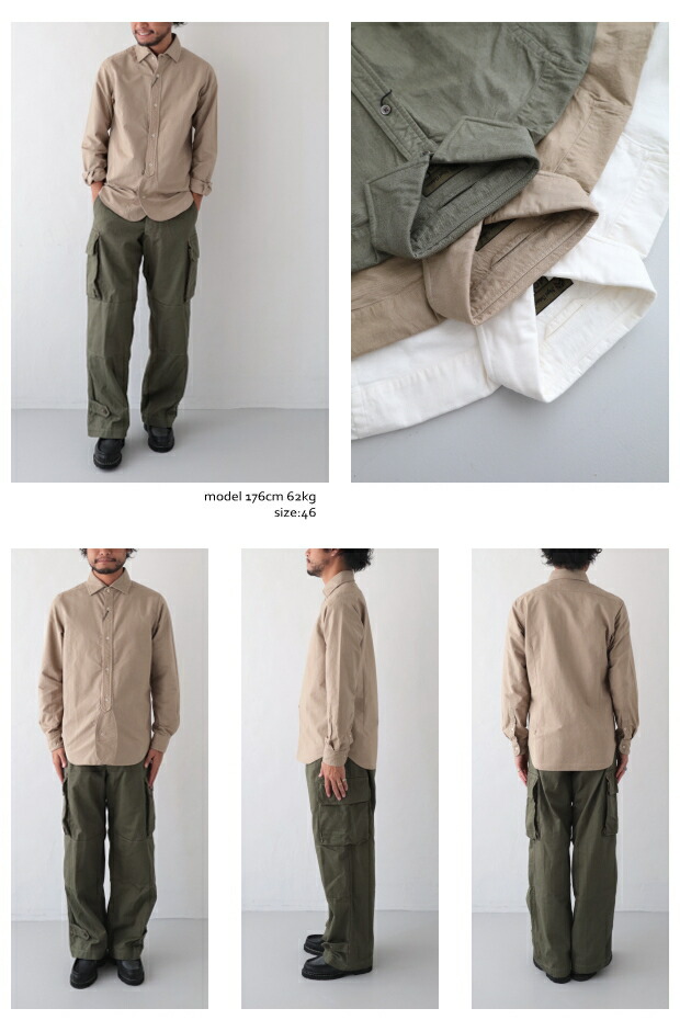 楽天市場】ナイジェルケーボン ブリティッシュ オフィサーシャツ