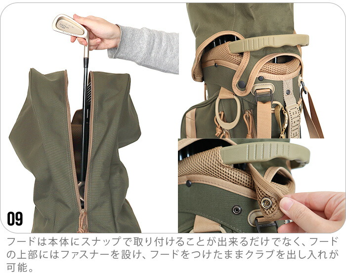 楽天市場】特典付 キャディバッグ メンズ キャディーバッグ ゴルフ